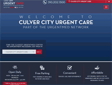 Tablet Screenshot of culvercityuc.com